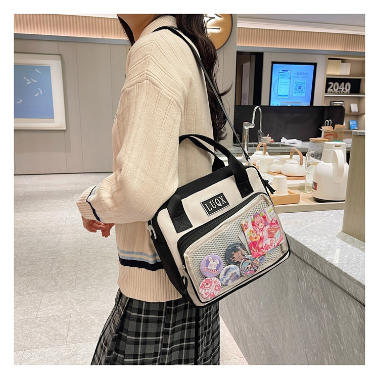 推し活グッズ 推しアクリルポケット付きミニトート