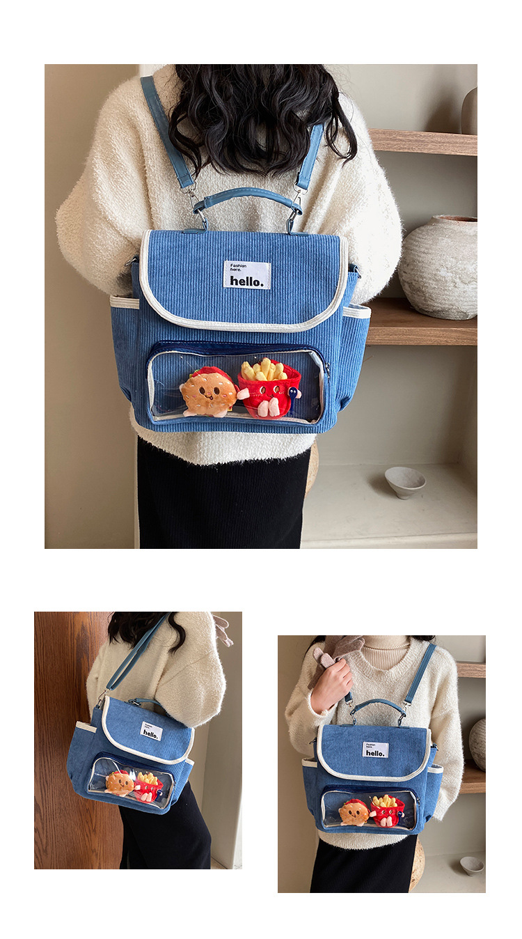 推し活グッズ かわいい食べ物リュックサック