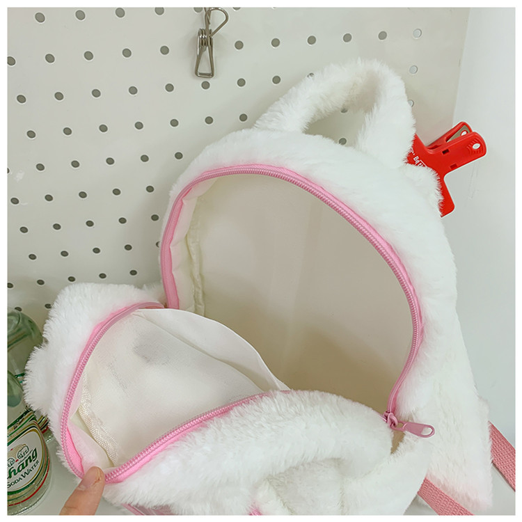 推し活グッズ ふわもこうさぎ推し活リュック