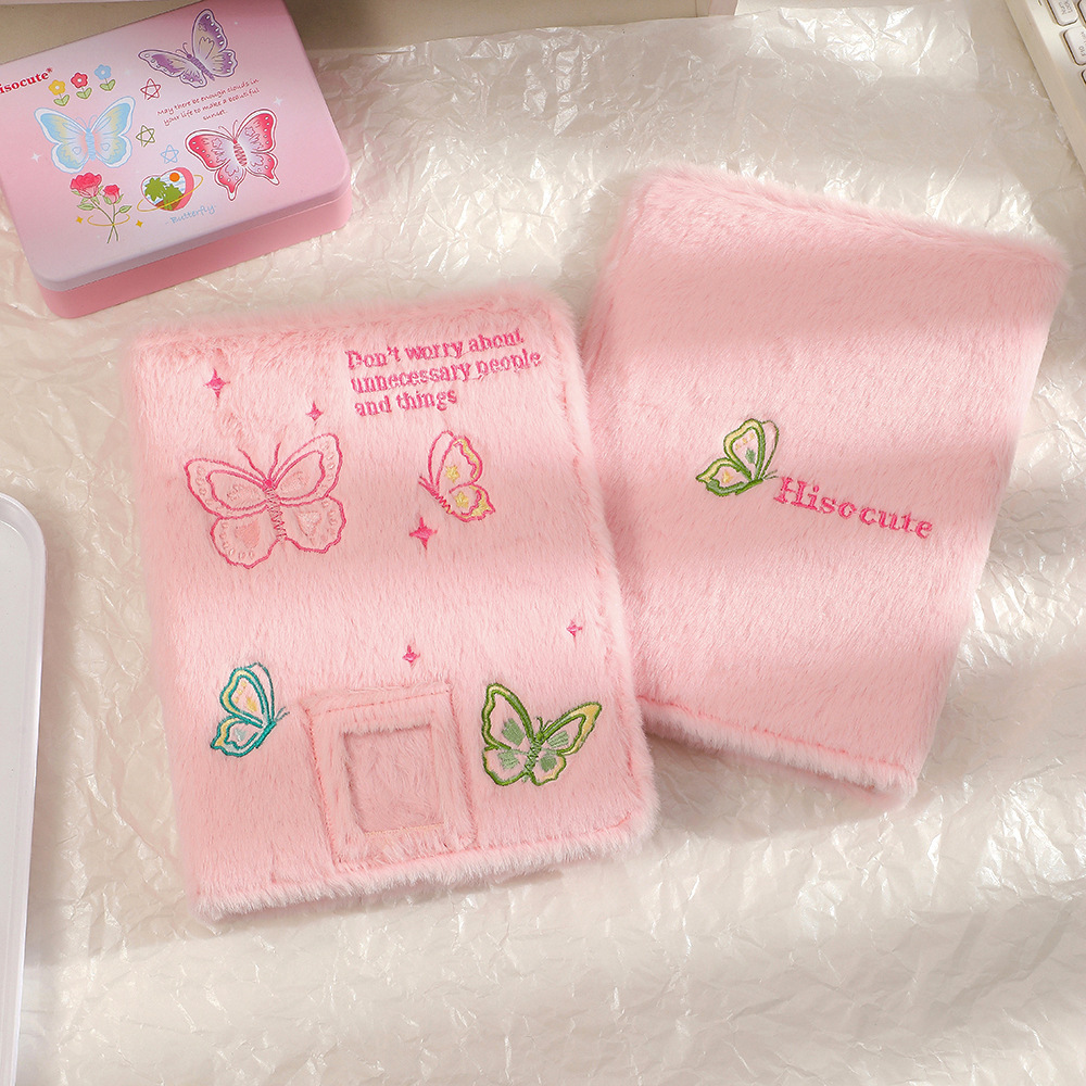 推し活グッズ ふわふわ蝶々 プロマイドケース