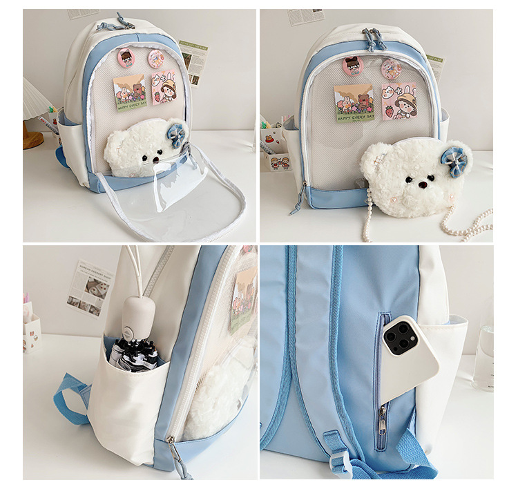 推し活グッズ ふわもこお友達 推し活リュック