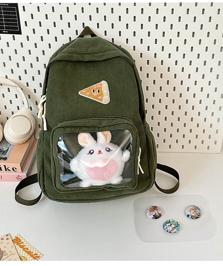 推し活グッズ 推しアピール！ワッペン収納リュック