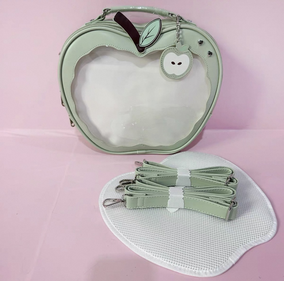 推し活グッズ 魅惑の林檎コレクション背負い袋