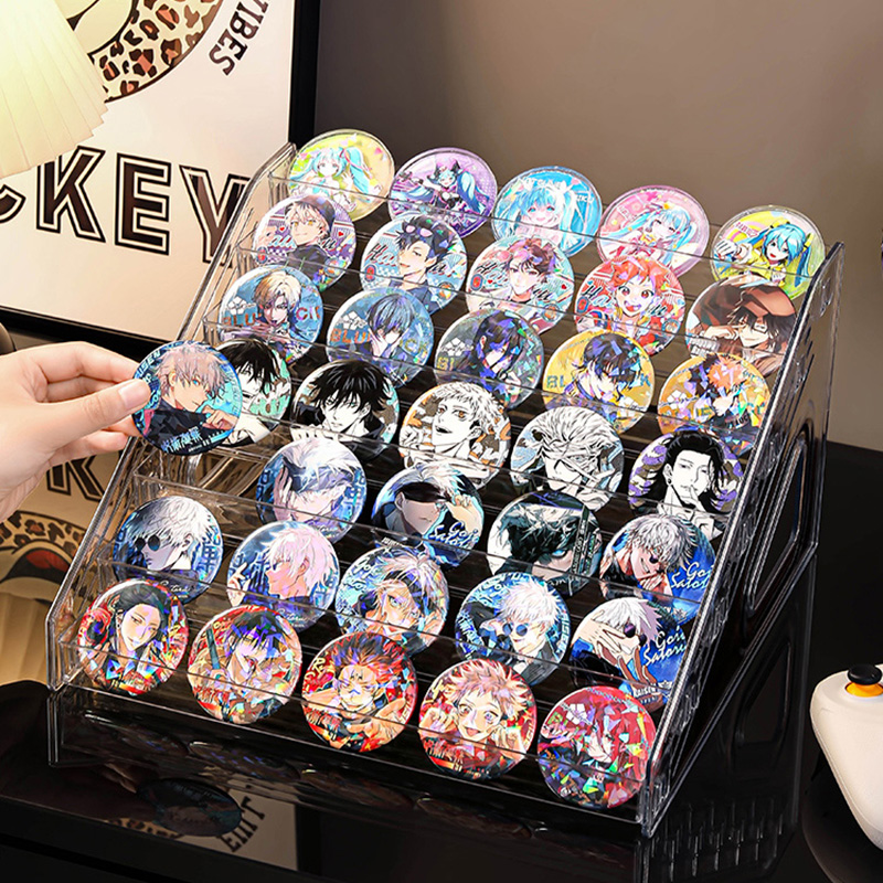 推し活グッズ 多段階透明プロマイドディスプレイケース