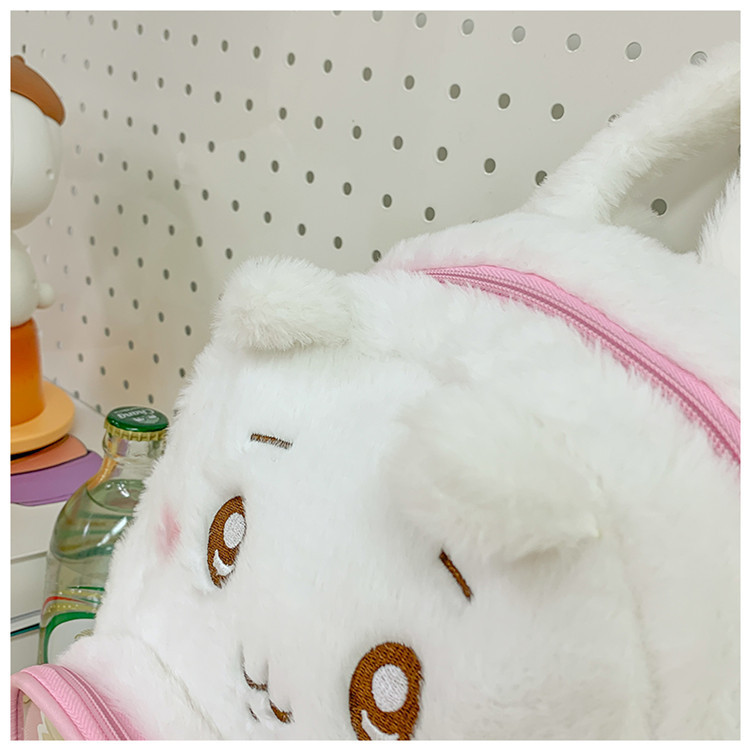 推し活グッズ ふわもこうさぎ推し活リュック