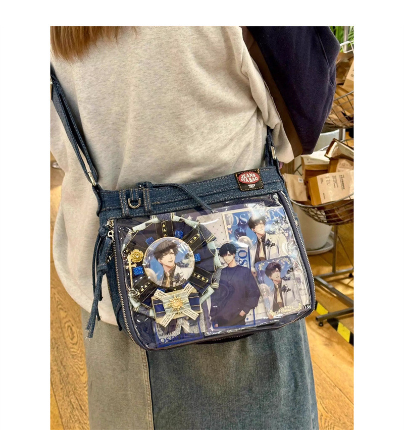 推し活グッズ 推しアートクリアポケットショルダー