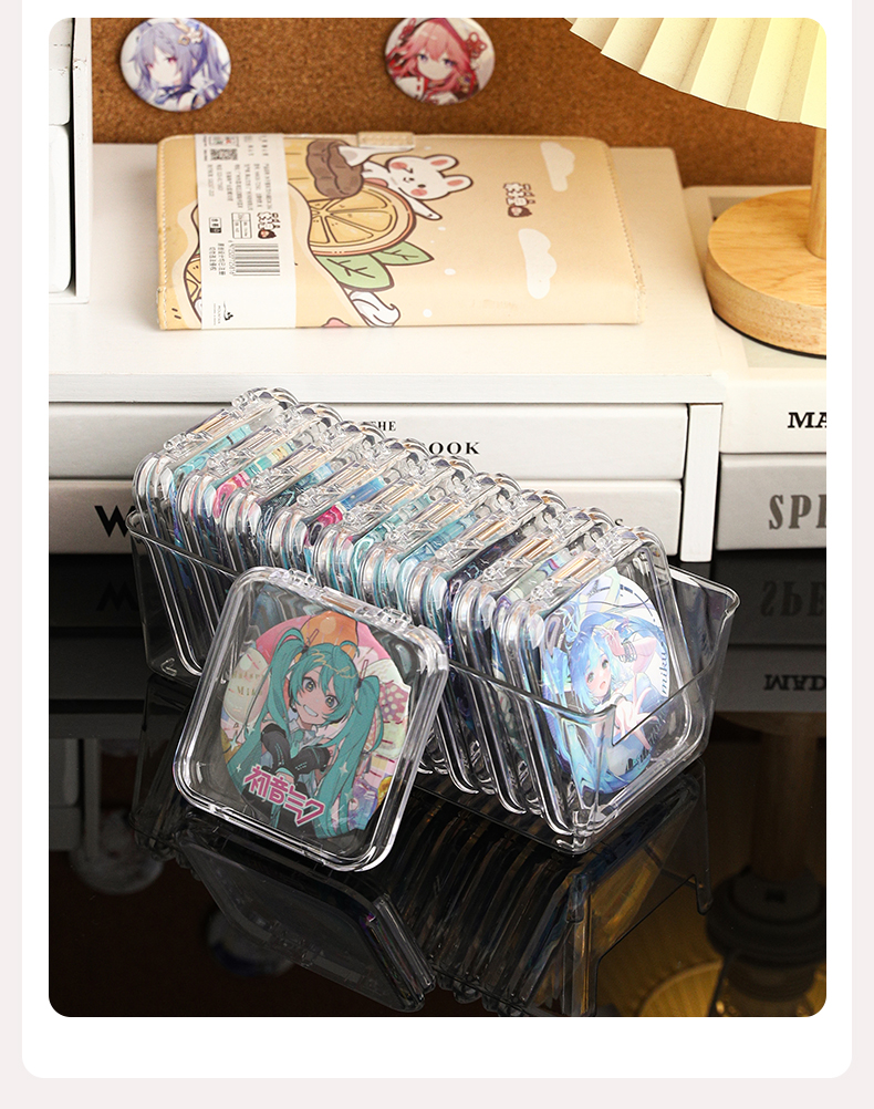 推し活グッズ 透明整列プロマイドケース