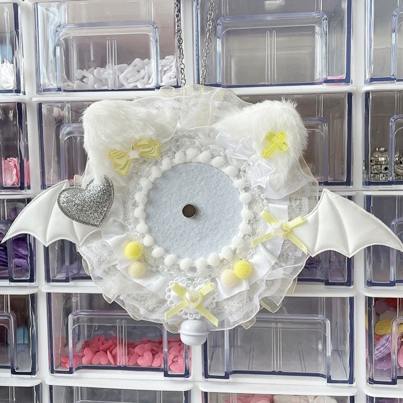 推し活グッズ 天使の翼ファンシートレカケース