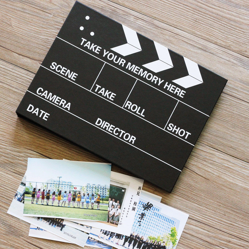 推し活グッズ 映画撮影ボード型写真収納帳