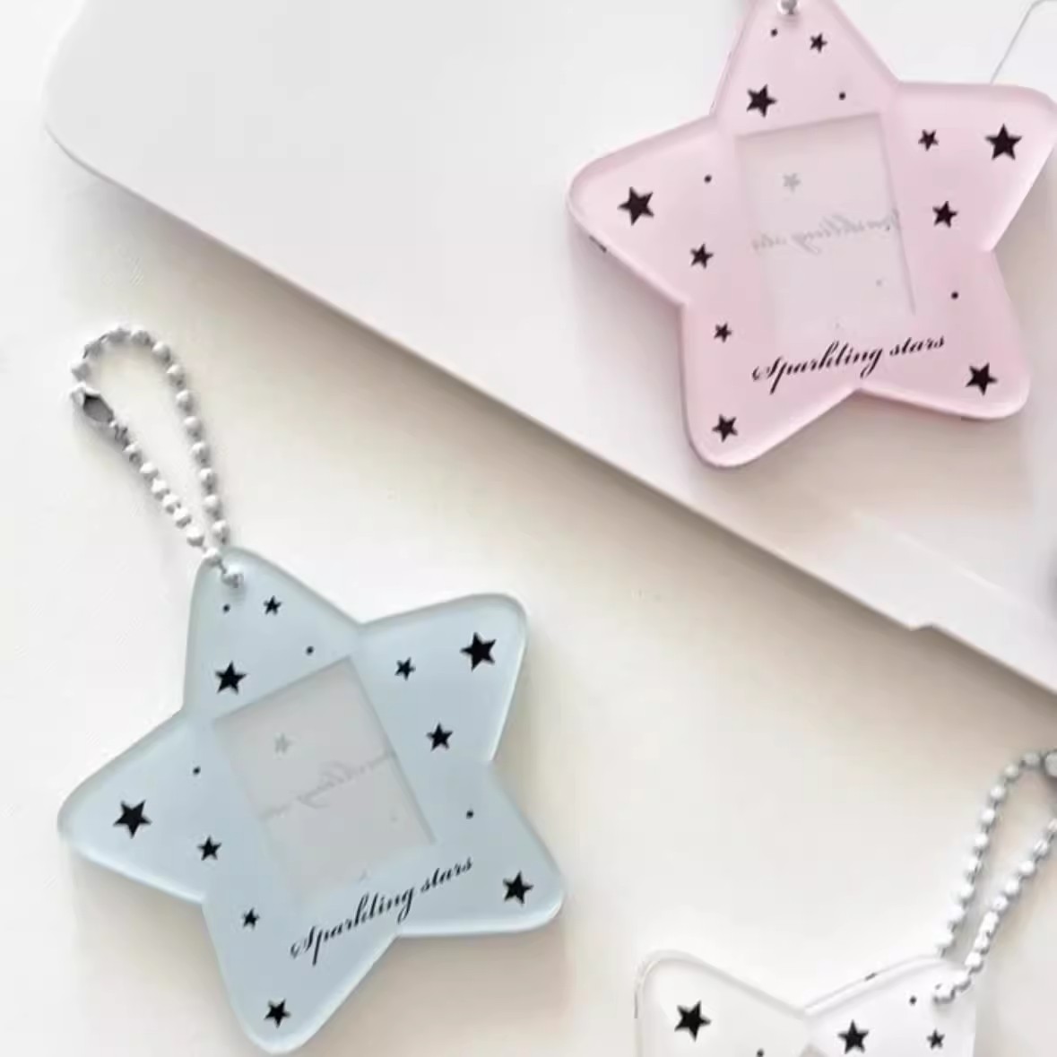 推し活グッズ 星空のメモリー フォトキーホルダー