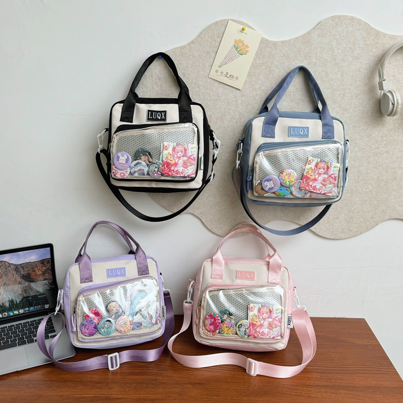 推し活グッズ 推しアクリルポケット付きミニトート
