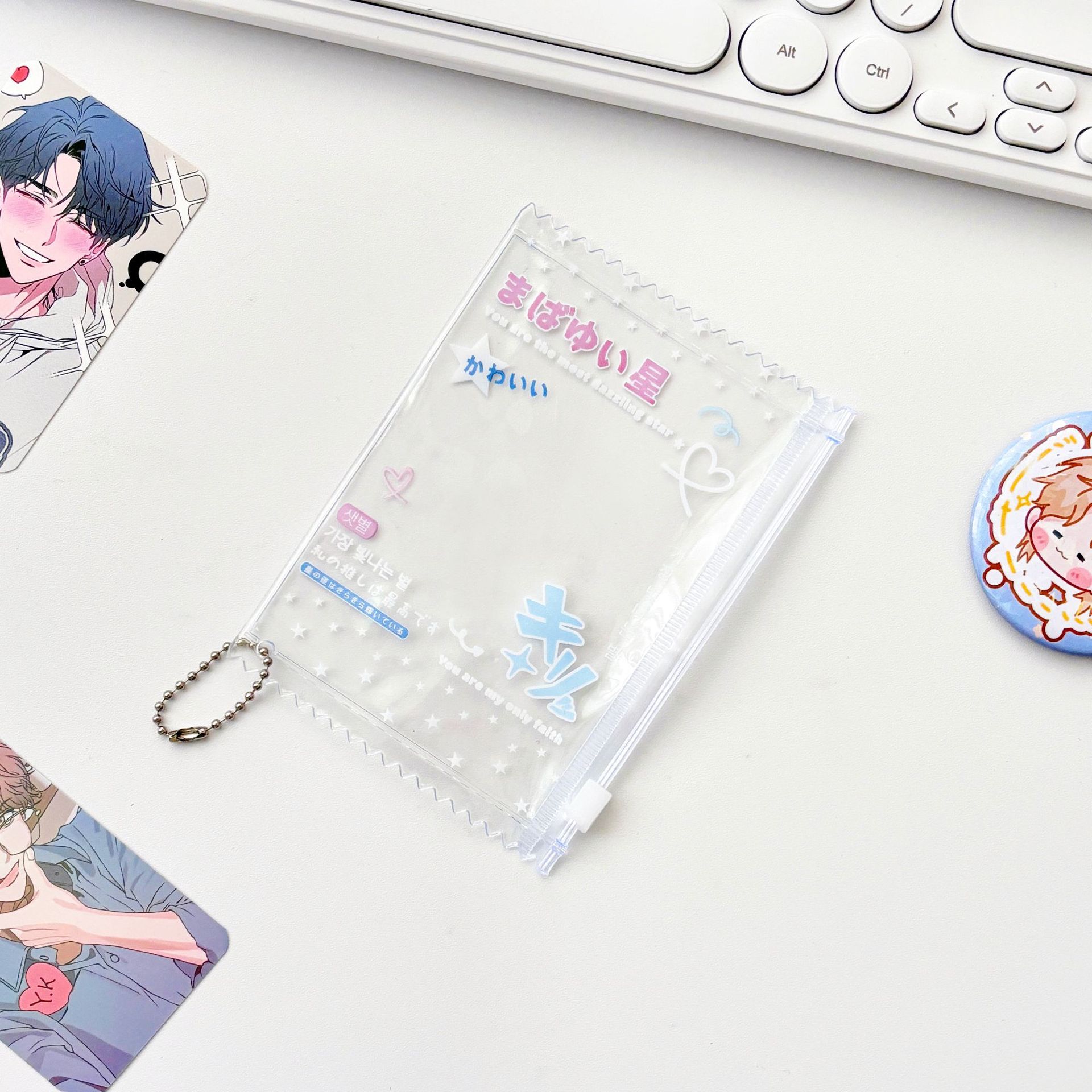 推し活グッズ 宝物カード 透明収納ケース
