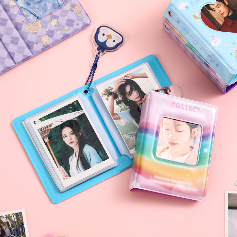 推し活グッズ 推し写真収納ポケット付きプロマイドアルバムケース