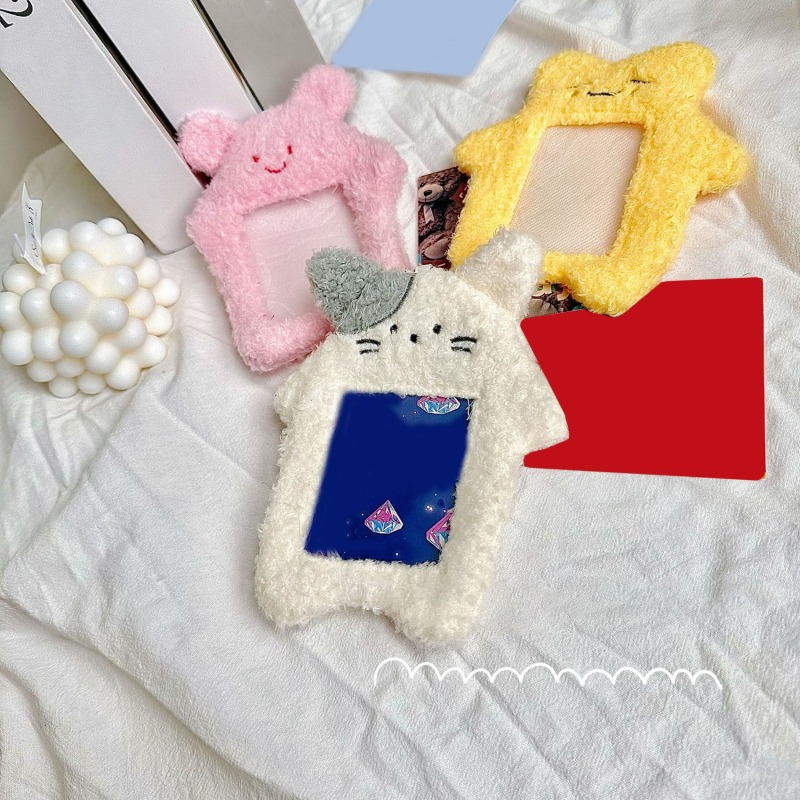 推し活グッズ もこもこ動物プロマイドケース