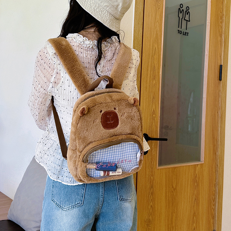 推し活グッズ ふわもこ推しキャラ もちリュック