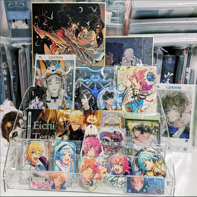 推し活グッズ 透明三段階プロマイドコレクター