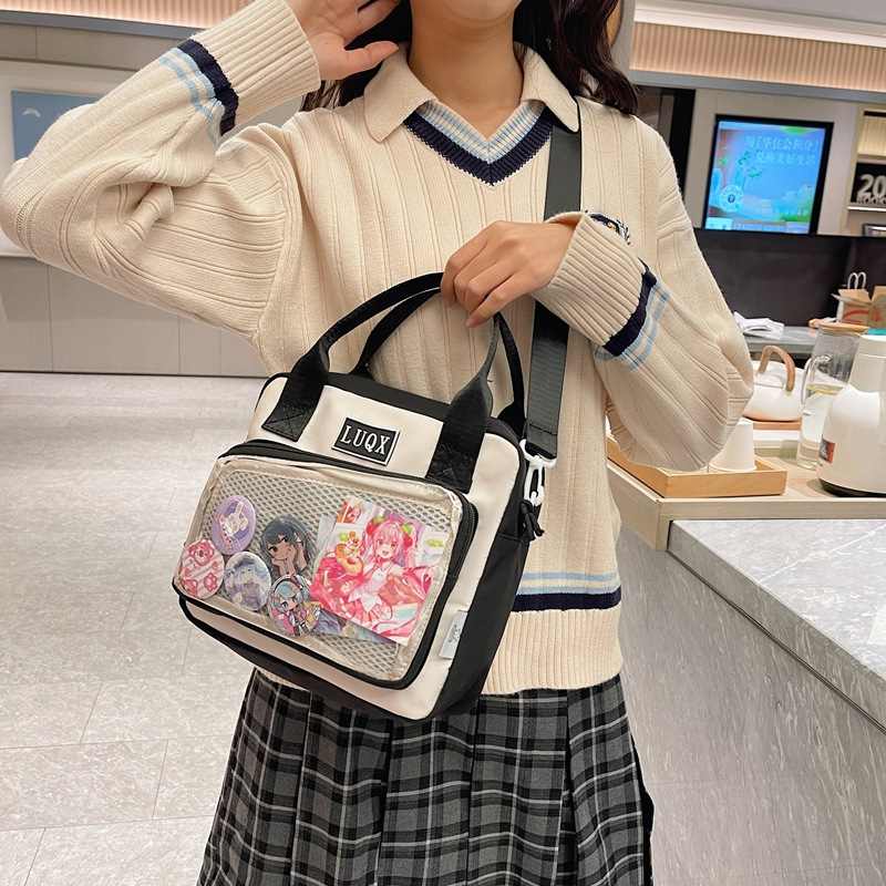 推し活グッズ 推しアクリルポケット付きミニトート
