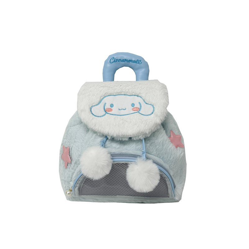 推し活グッズ ふわもこキャラクター ぬいぐるみポーチリュック