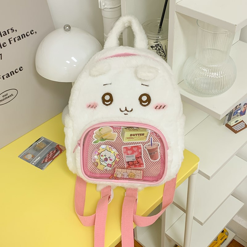 推し活グッズ ふわもこうさぎ推し活リュック