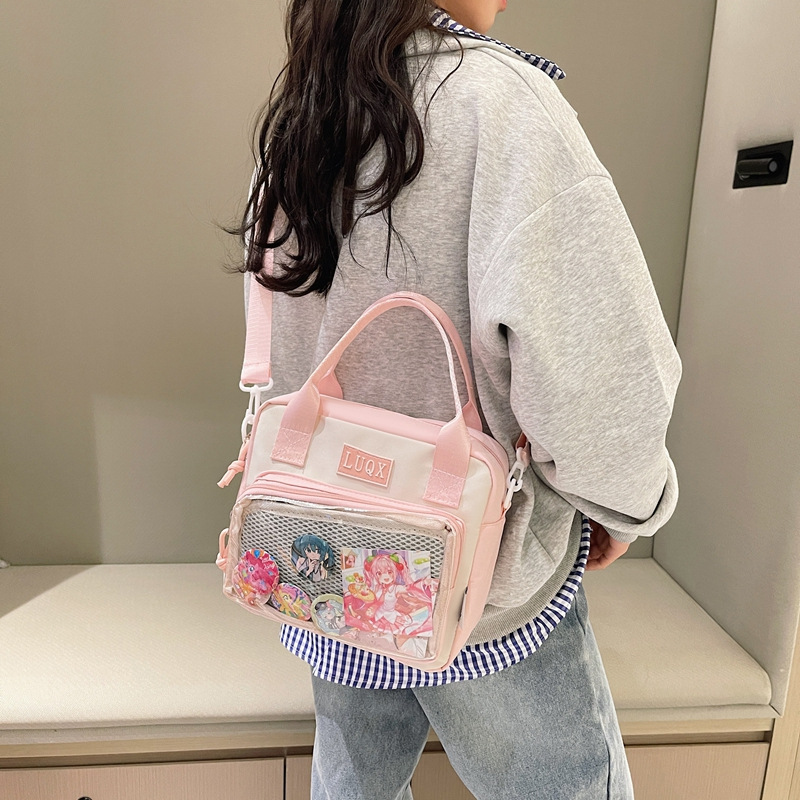 推し活グッズ 推しアクリルポケット付きミニトート