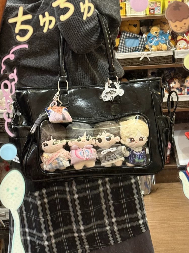 推し活グッズ 輝くメタリック推し活トート