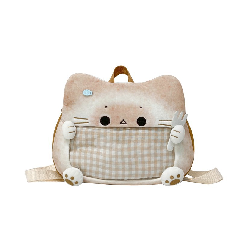 推し活グッズ 思い出コレクション猫型ショルダー