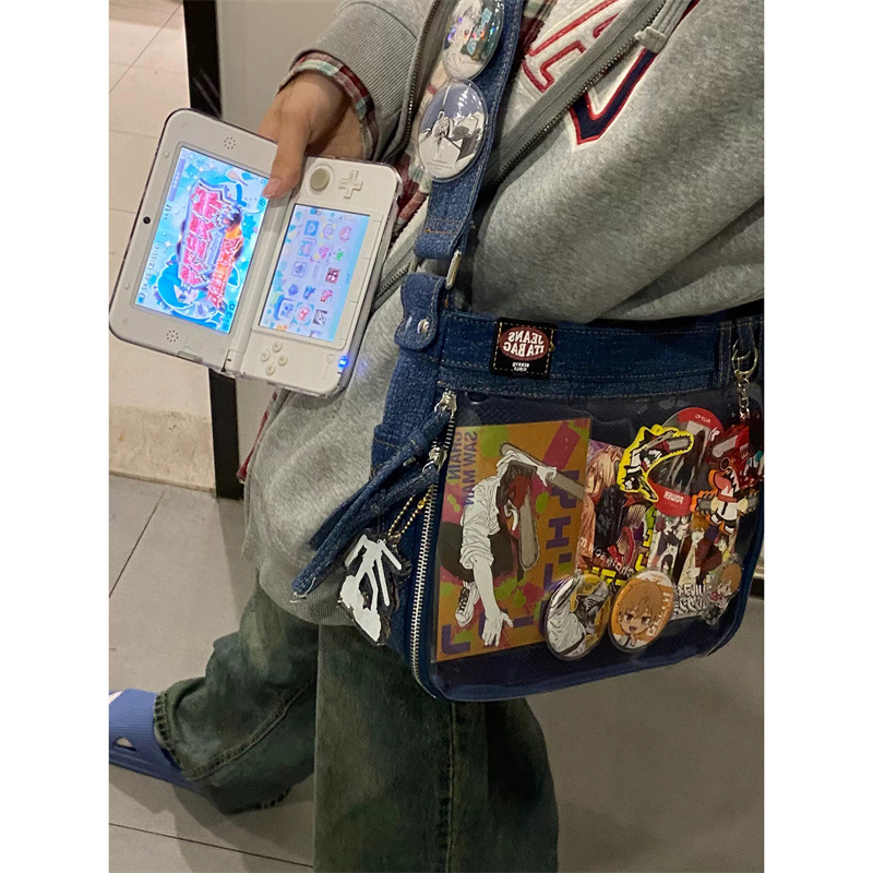 推し活グッズ 推しアートクリアポケットショルダー