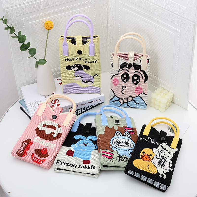 推し活グッズ キャラ織り込みミニトート