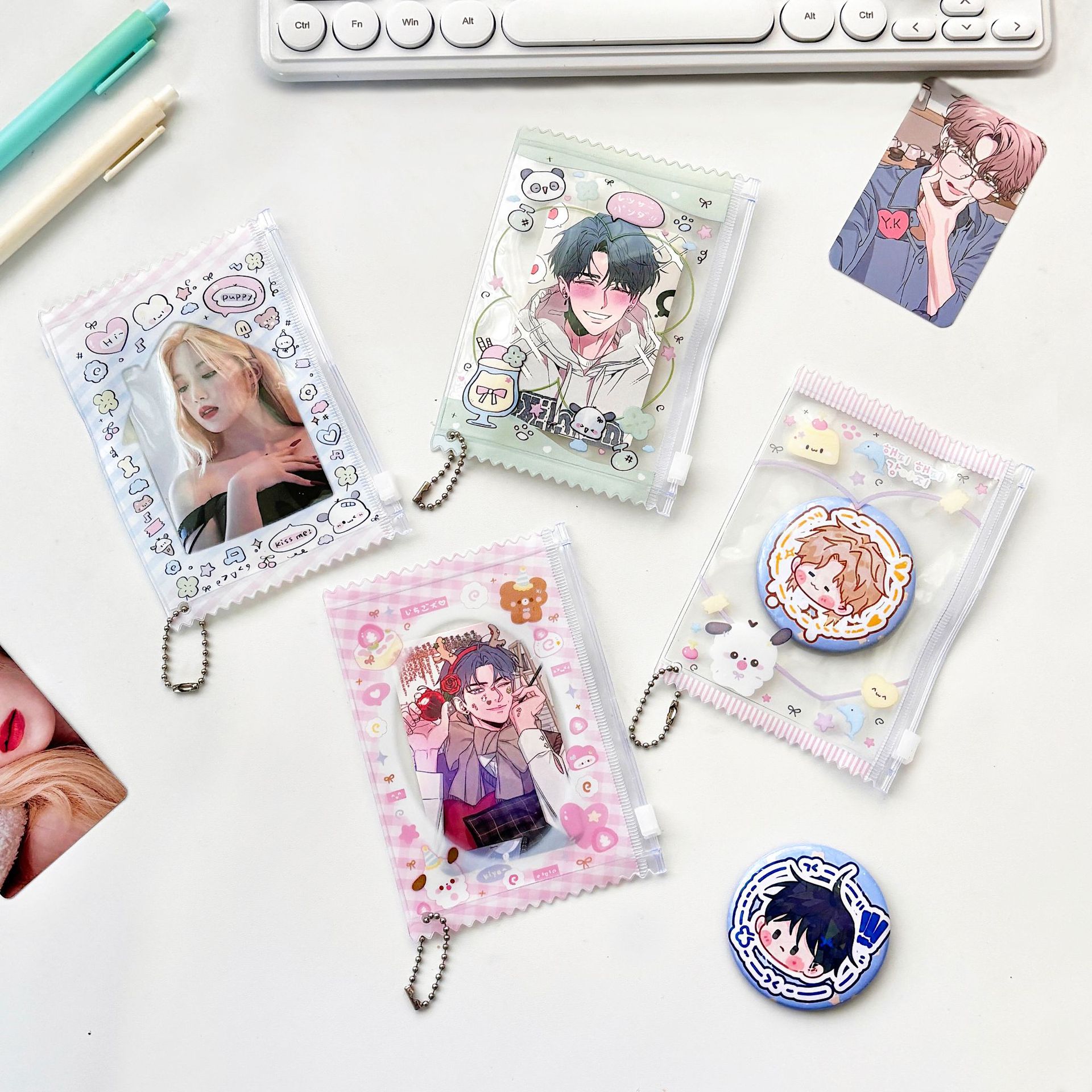 推し活グッズ 宝物カード 透明収納ケース