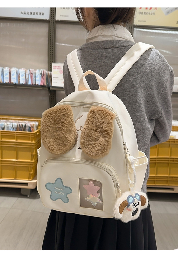 推し活グッズ もふもふわんこの推し活リュック
