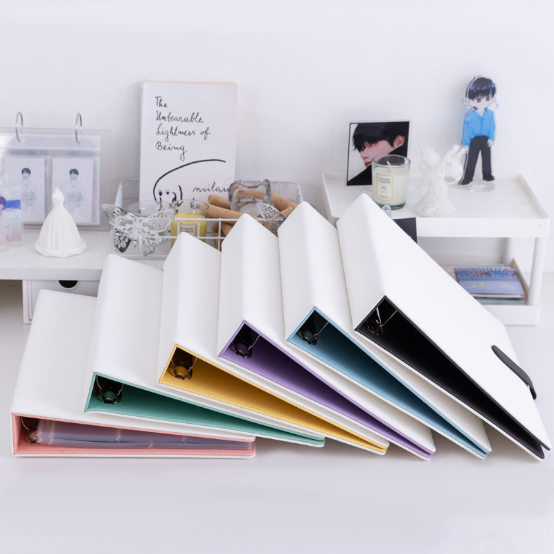 推し活グッズ 推しの思い出を綴るバインダー式写真整理帳