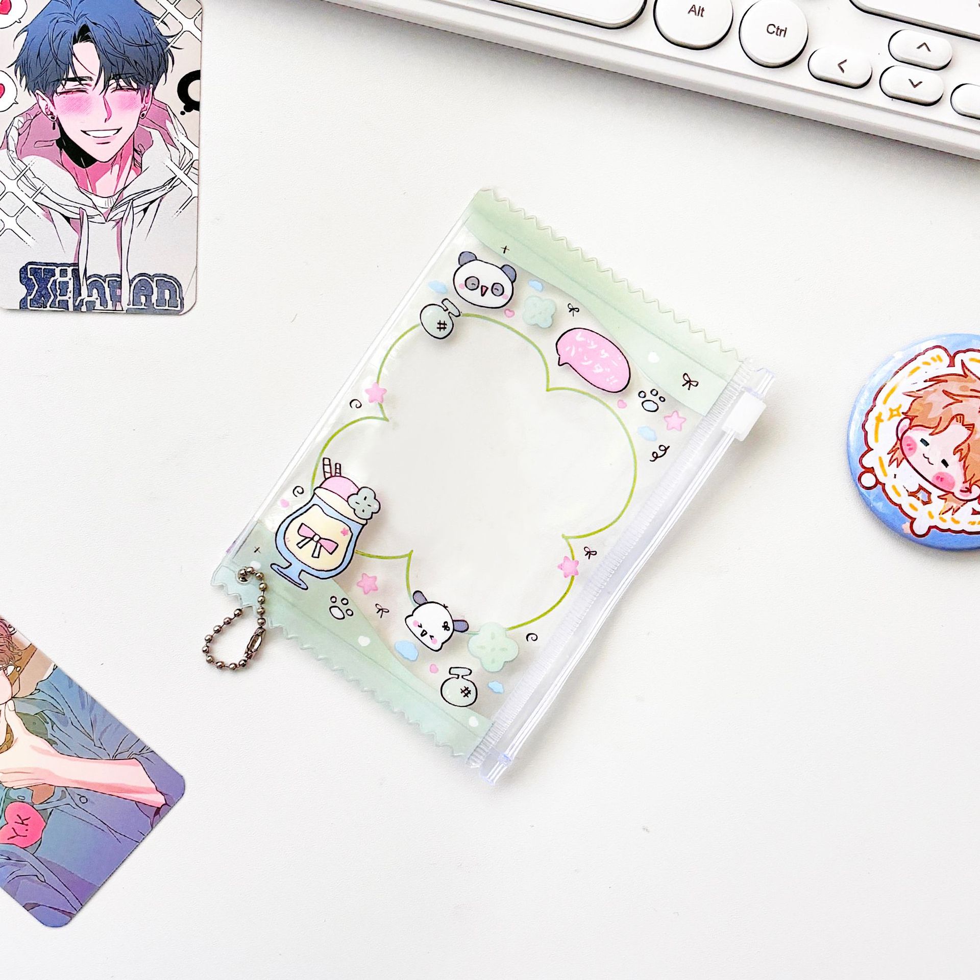 推し活グッズ 宝物カード 透明収納ケース