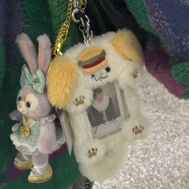 推し活グッズ もふもふ子犬のプロマイドケース