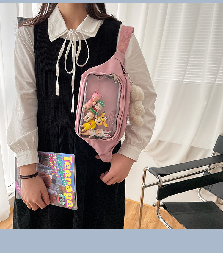 推し活グッズ 推し見せクリアポケットショルダー