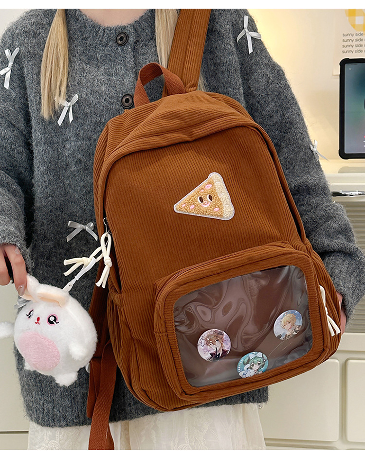 推し活グッズ 推しアピール！ワッペン収納リュック
