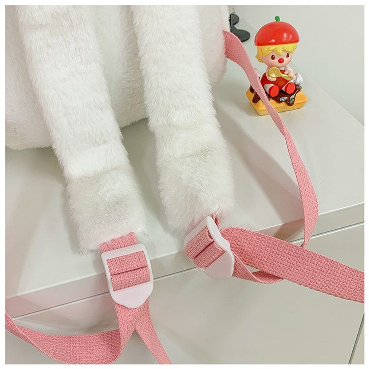 推し活グッズ ふわもこうさぎ推し活リュック