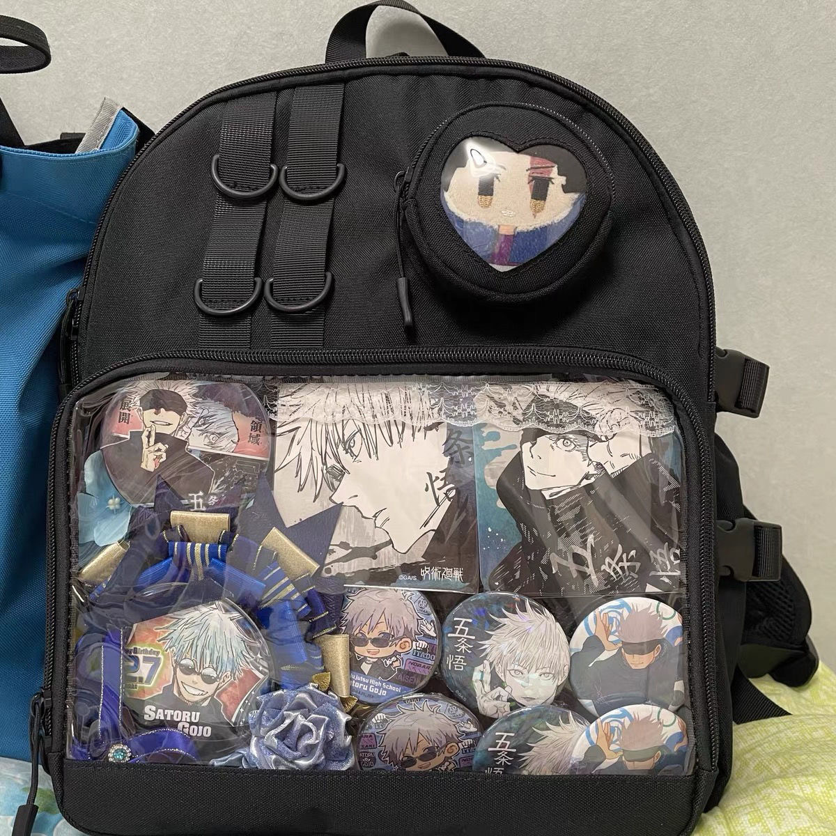 推し活グッズ アニメキャラクター推し活透明リュック