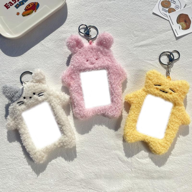 推し活グッズ もこもこ動物プロマイドケース