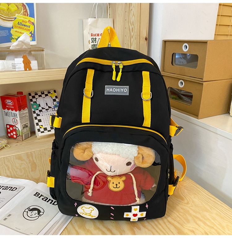 推し活グッズ ぬいぐるみ窓付き推し活リュック