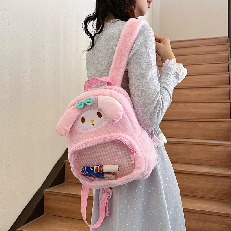 推し活グッズ ふわもこ推しキャラ もちリュック