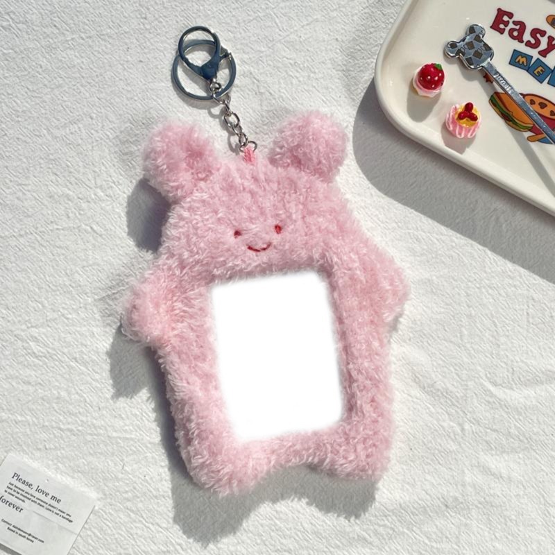 推し活グッズ もこもこ動物プロマイドケース