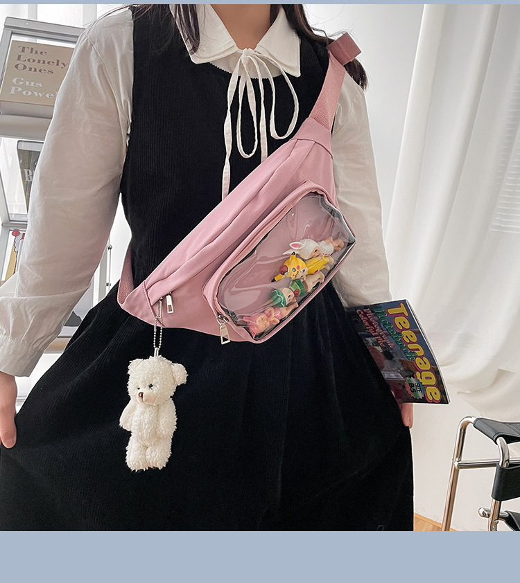 推し活グッズ 推し見せクリアポケットショルダー