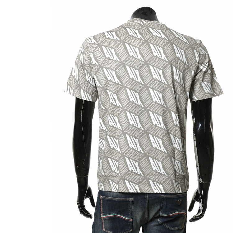 40 代 ファッション メンズ 立体幾何学模様 プレミアムTシャツ