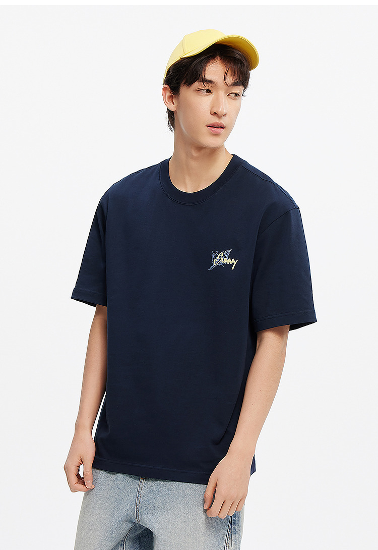 40 代 ファッション メンズ 波の記憶 海辺イラスト半袖Ｔシャツ