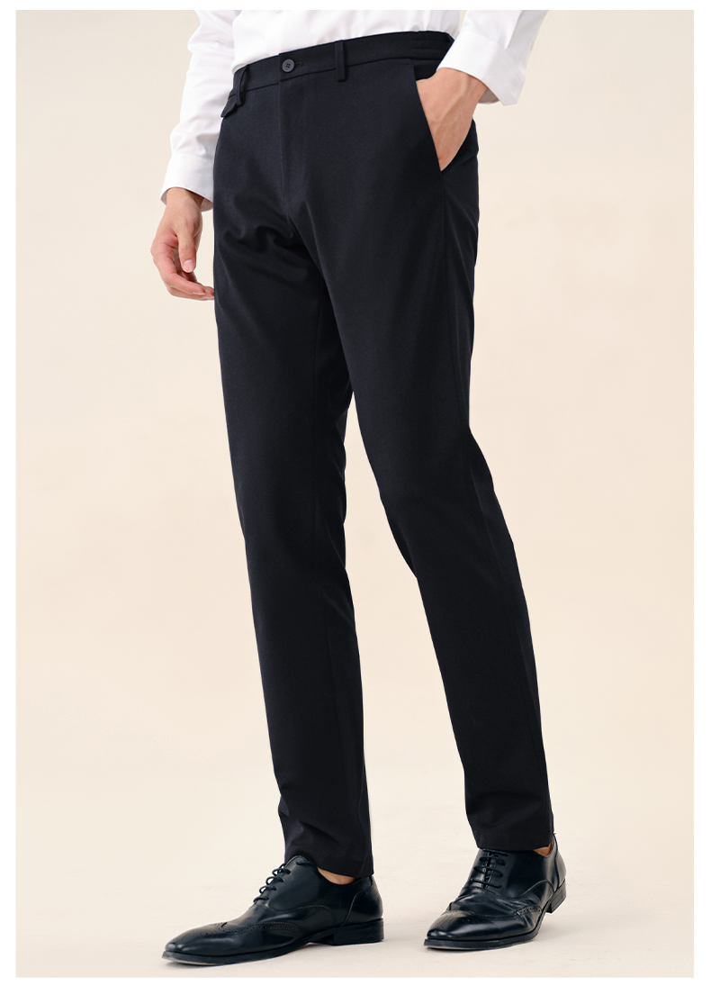 40 代 ファッション メンズ 洗練ストレッチスリムパンツ