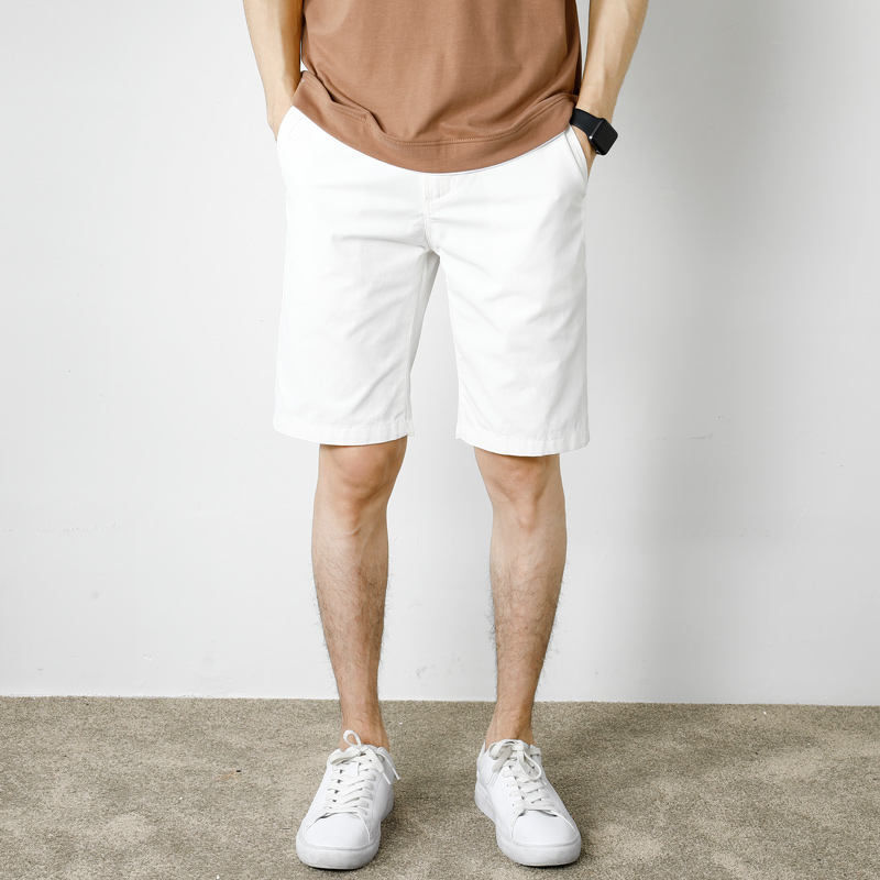 40 代 ファッション メンズ 洗練ショートハーフパンツ