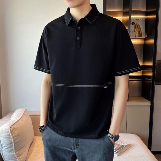 40 代 メンズ ファッション 大人の男性用半袖ポロシャツ紳士用上質コットン素材