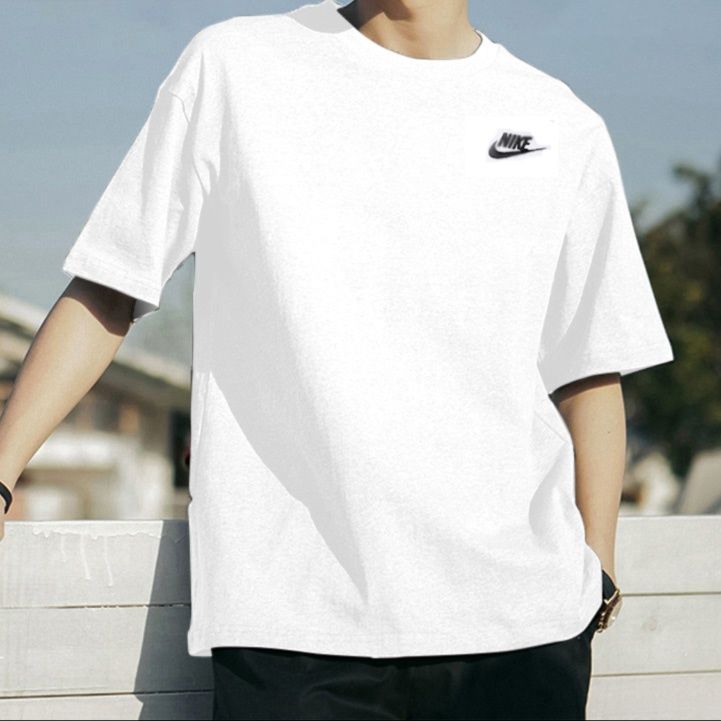 40 代 ファッション メンズ シンプル胸元ワンポイント半袖Tシャツ