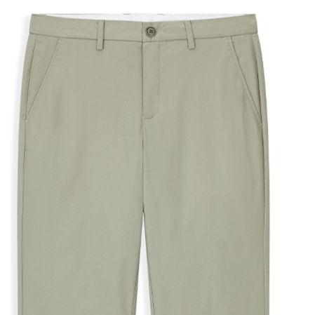 40 代 ファッション メンズ 微弾性ストレッチノータックパンツ