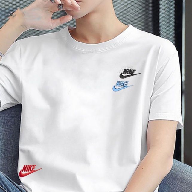 40 代 ファッション メンズ 重ね文字デザイン スポーティ Tシャツ